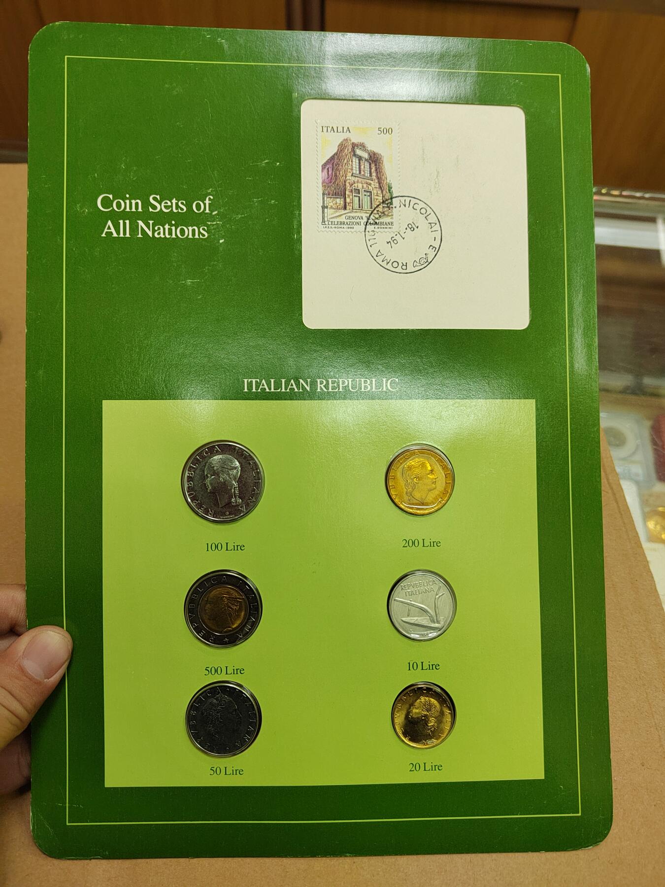 PCAI钱币  17-779  富兰克林早期大型币卡小专场 富兰克林早期的硬币大幅卡册