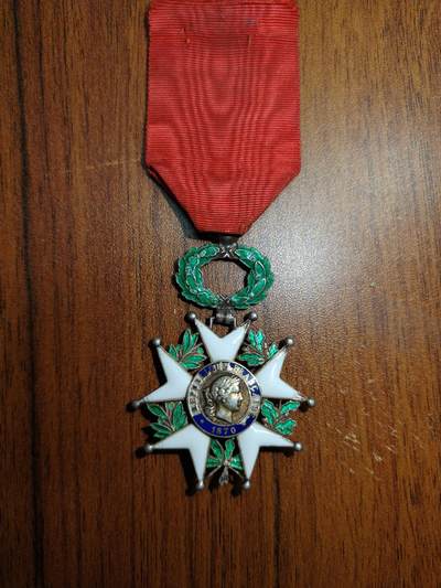 蜀地medal徽章收藏 春季精品拍场 - 法国第三共和国时期 荣誉军团勋章 骑士级 银制