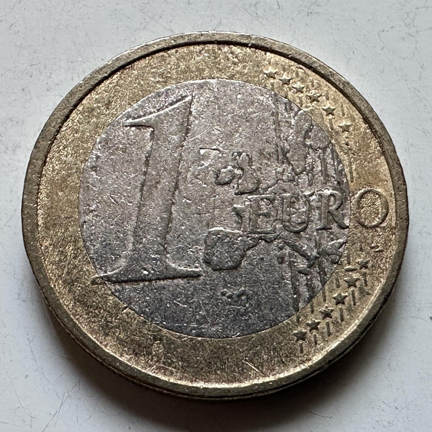 🌹外币初藏🌹🐯2026年第29场   欧元纪念币 接代拍 德国2002年一欧元 c