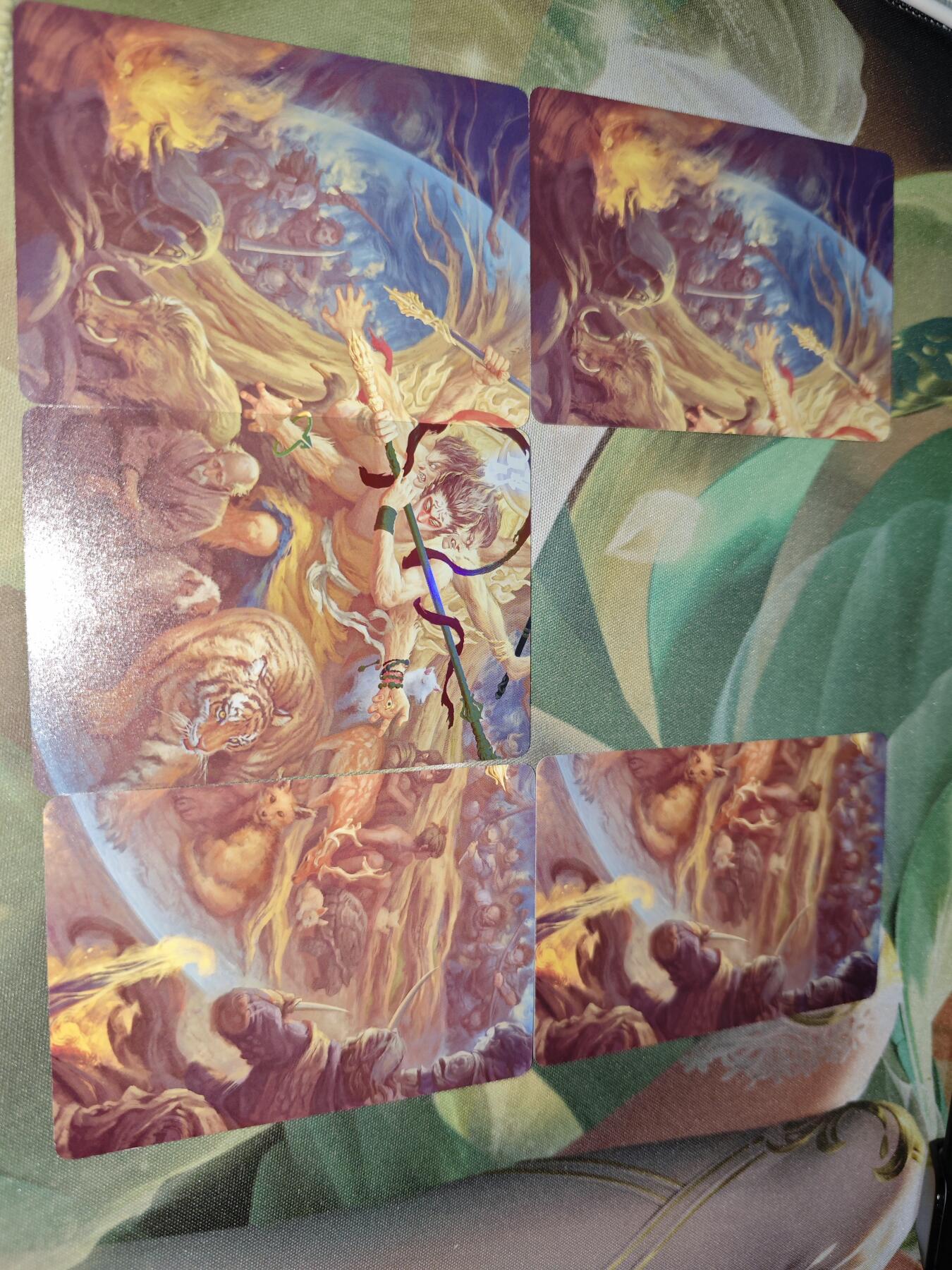 年后第二场，持续收拍中，有兴趣的老板可以私信，拜托拜托 问道东方九拼卡8张