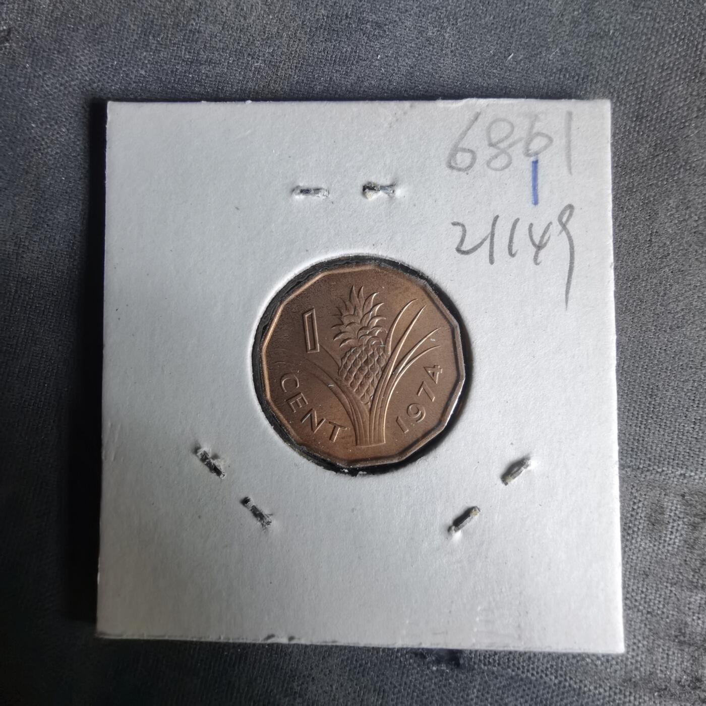 沼泽如烟--第1021场 斯威士兰1974年一分