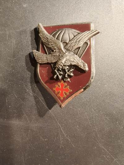 老王徽章第187期 - 法国第11伞兵师证章