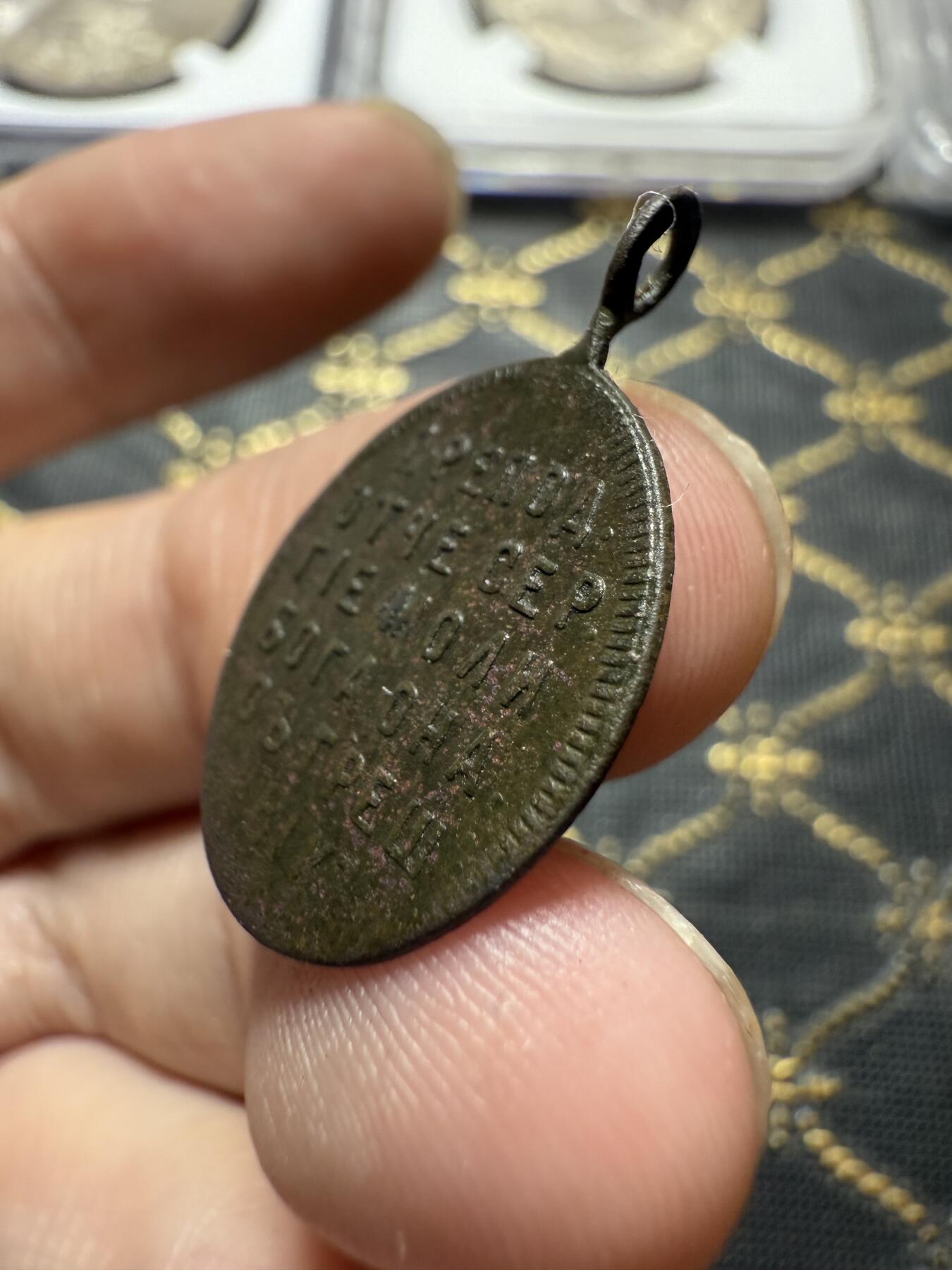 南宋泉阁俄币 外币 国币 专场第二十二期 【送拍无额外佣金】 沙俄 东正教题材挂片 通货好品 文字图案清晰 通货好品