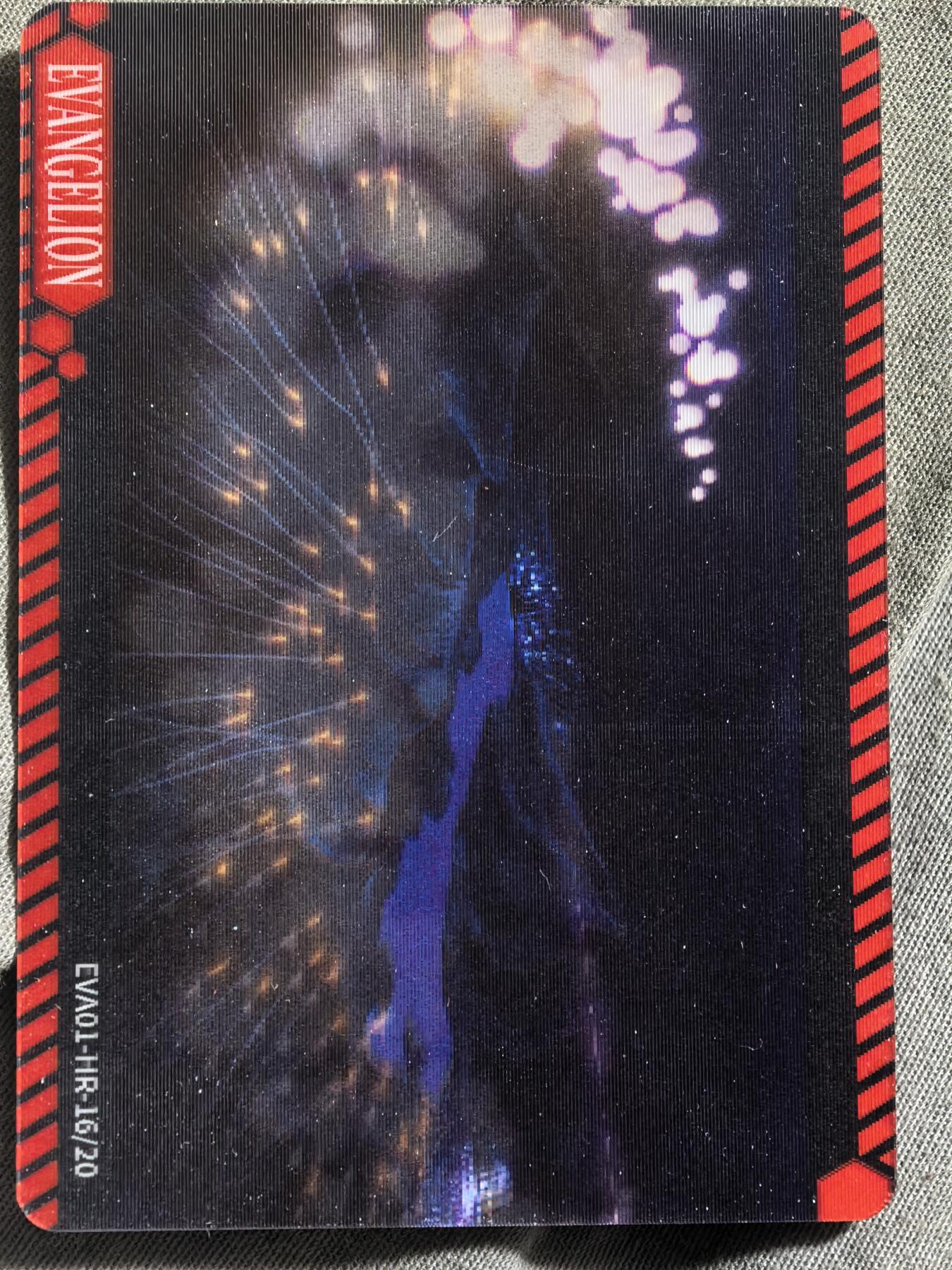 卡游eva光栅卡16