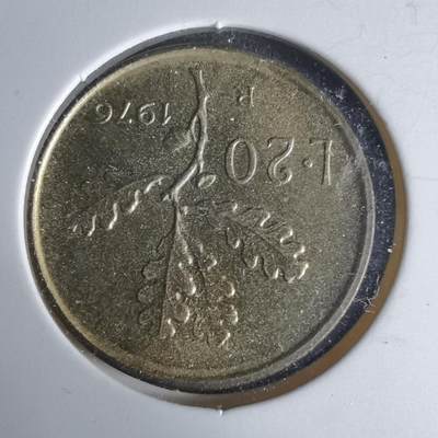 沼泽如烟--第1025场 - 意大利1976年20里拉