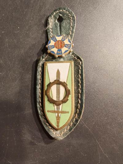 老王徽章第187期 - 法国圣西尔军事专科学校汽车运输组证章