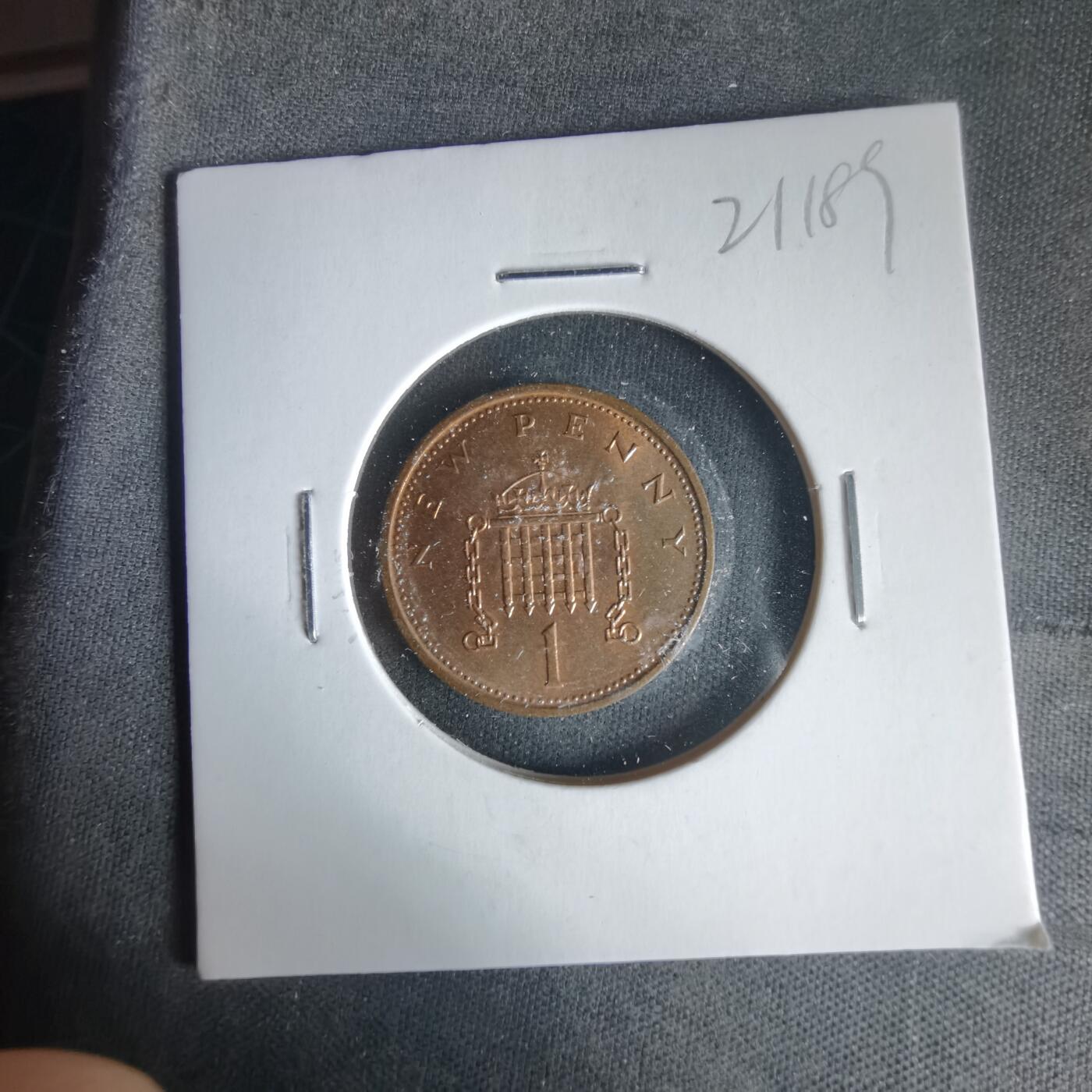 沼泽如烟--第1021场 英国1978年1便士