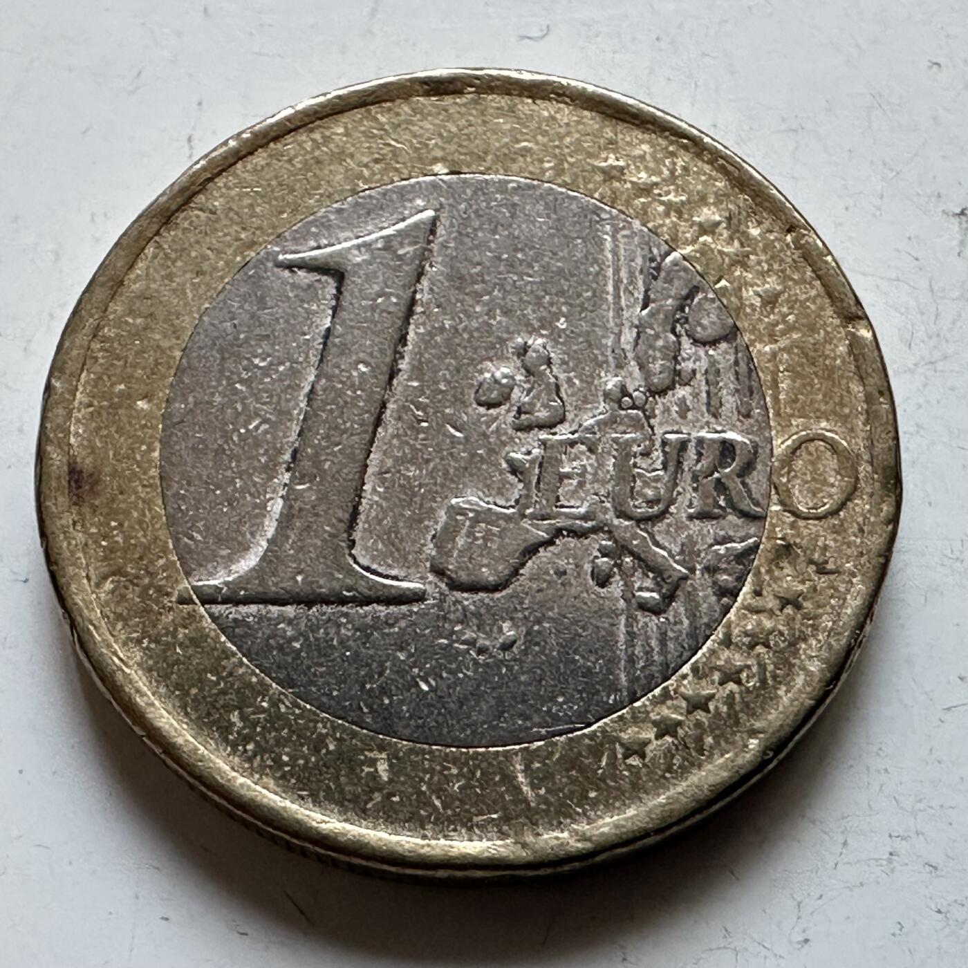 🌹外币初藏🌹🐯2026年第29场   欧元纪念币 接代拍 德国2002年一欧元 b