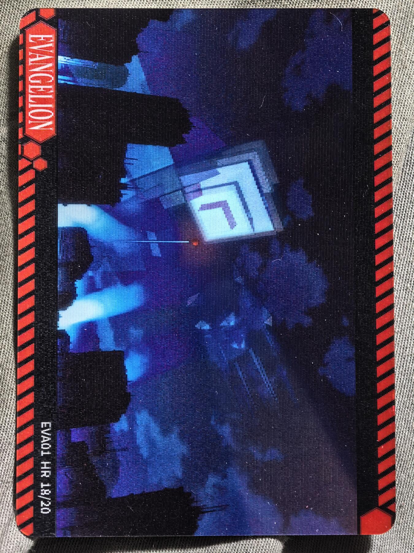 卡游eva光栅卡18