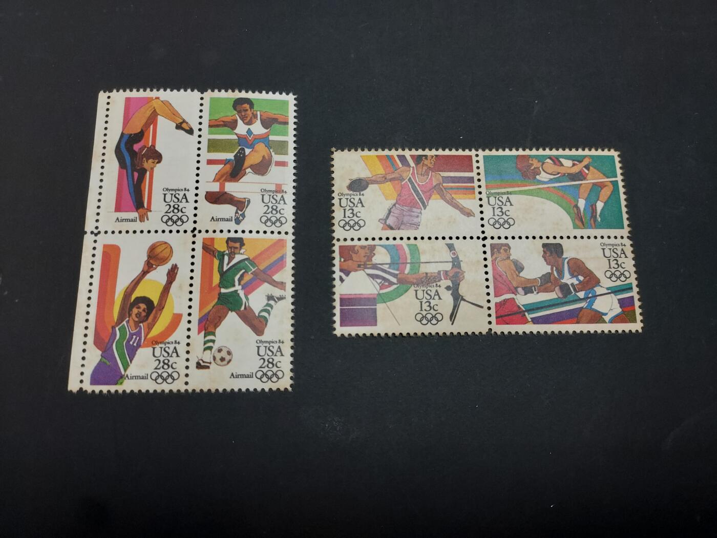 博彦收藏    3月25日 8点 外国邮票专场 美国邮票8枚，上品