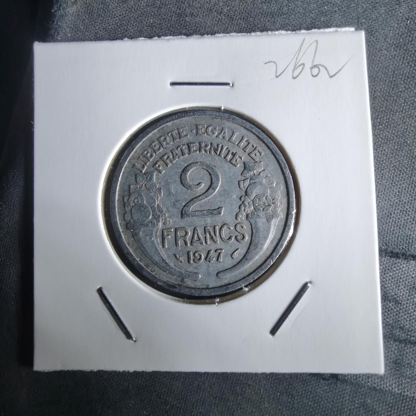 沼泽如烟--第1026场 法国1947年2法郎