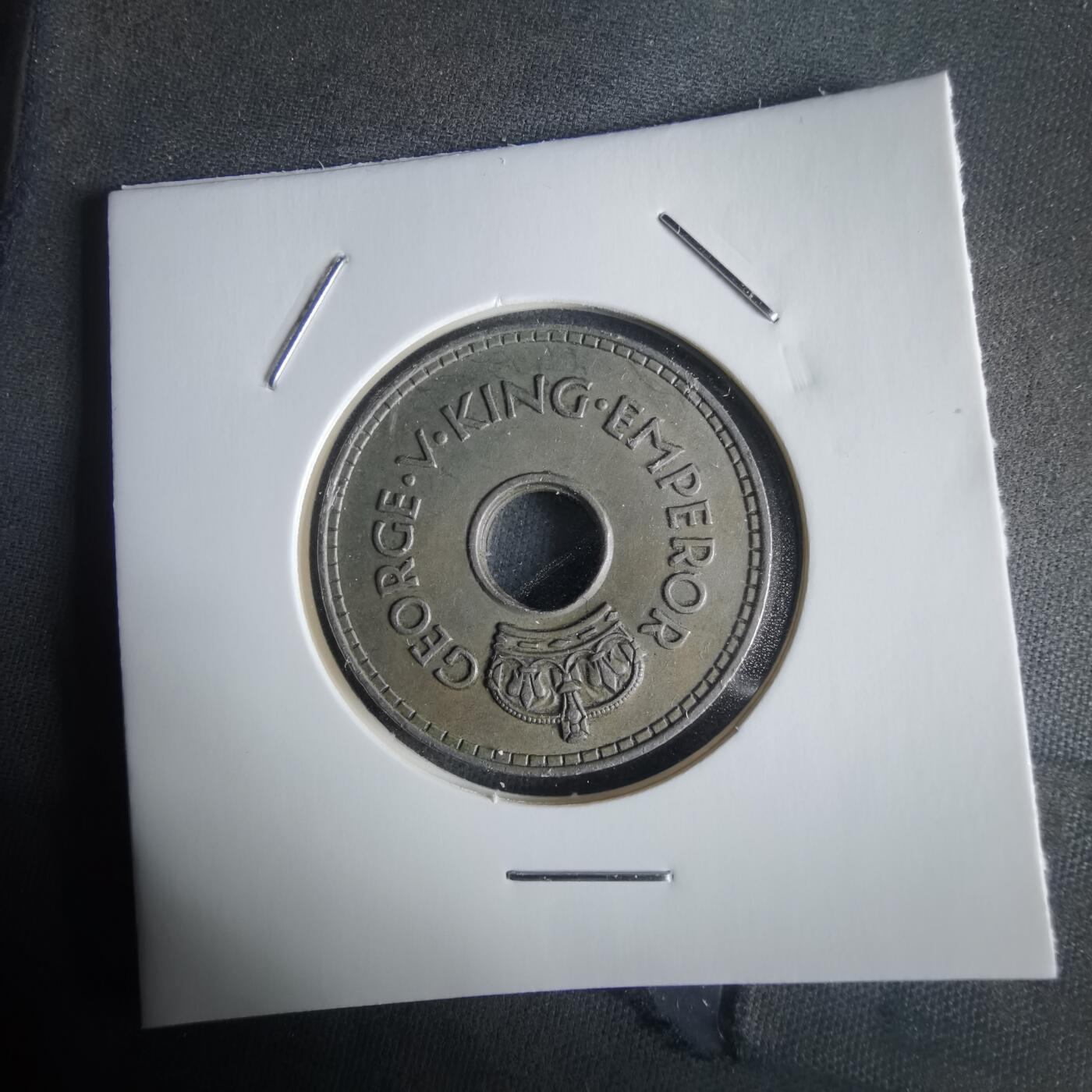 沼泽如烟--第1026场 斐济1934年1便士