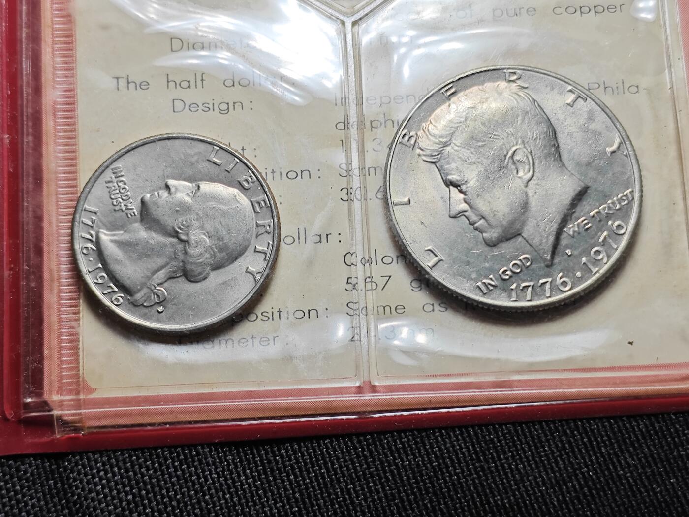 KK钱币收藏小铺   套币专场 2月预留时间 周末发货  1976美国建国200周年纪念套币 少见样式