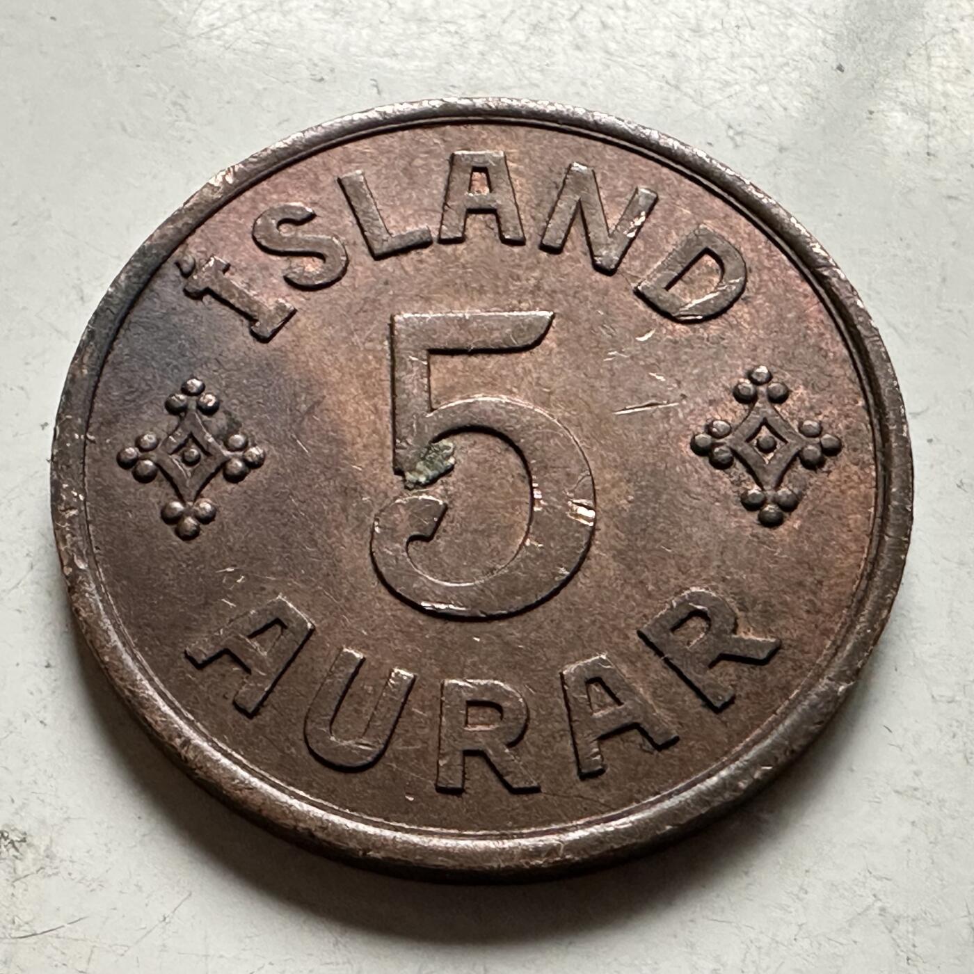 🌹外币初藏🌹🐯2026年第30场   每周二四六晚8️⃣点 接代拍 丹属冰岛1942年五奥拉