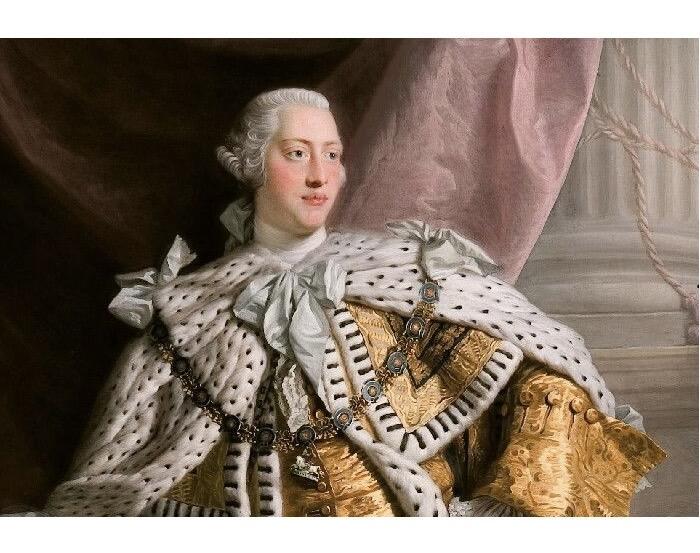 英国1798年 乔治三世+海神高浮雕精制大铜章 40MM厚4MM