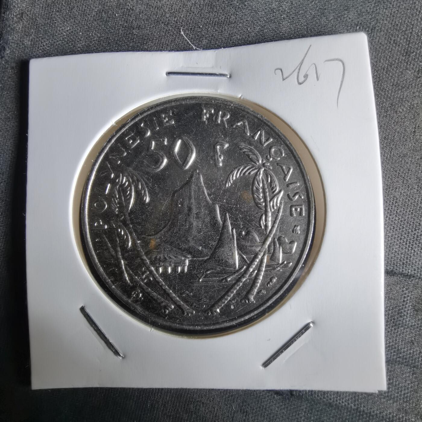 沼泽如烟--第1026场 法属波利尼西亚1998年50法郎