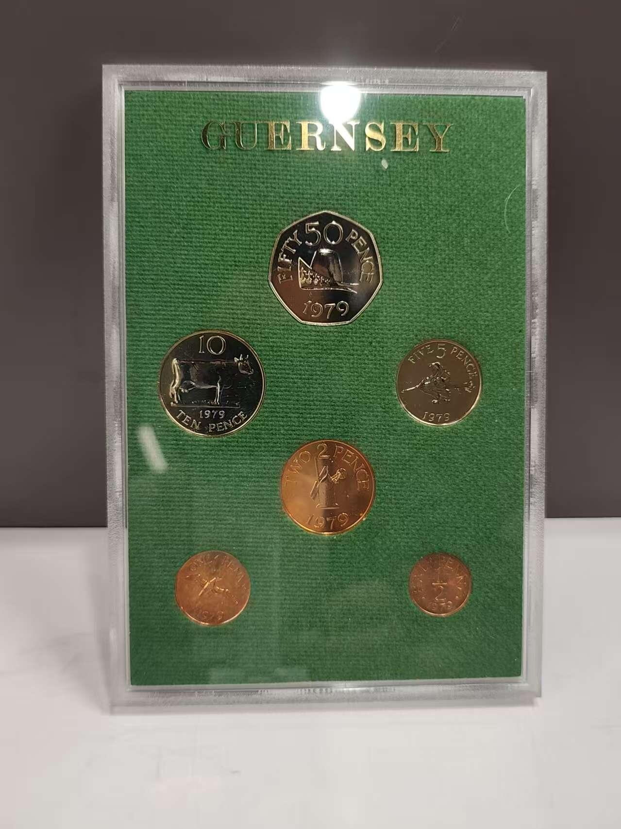 G&W世界散币，银币处理专场（第46场） 根西岛1979年6枚套