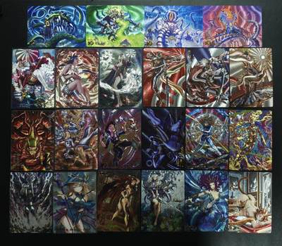 天玑星卡拍第179期《3.19周四截拍》持续收拍收评中 满赠卡需备注 - 散卡 粗闪 二十二张 其中路飞112/300 自制卡