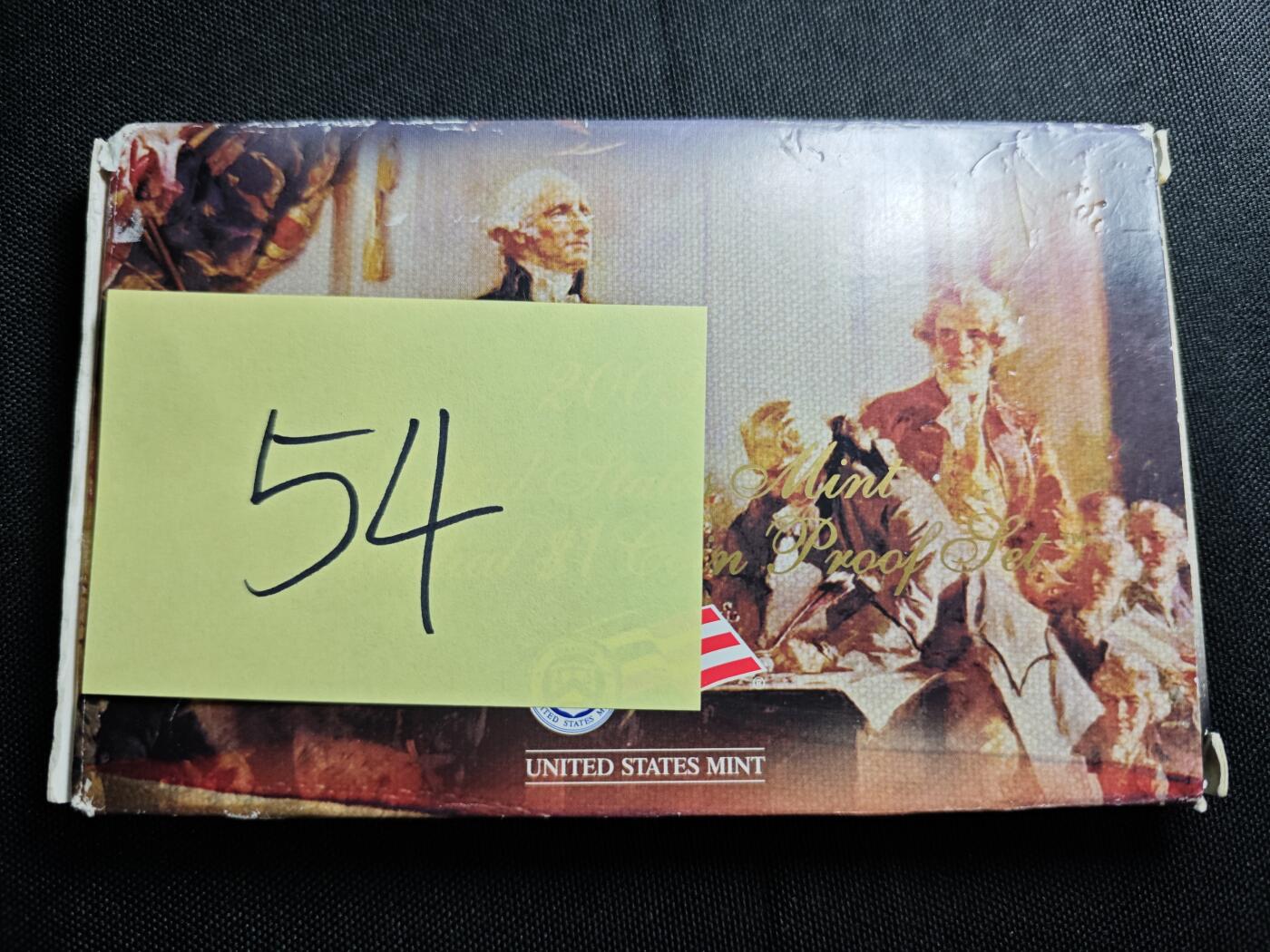 KK钱币收藏小铺   套币专场 2月预留时间 周末发货   美国1元总统精制纪念套币