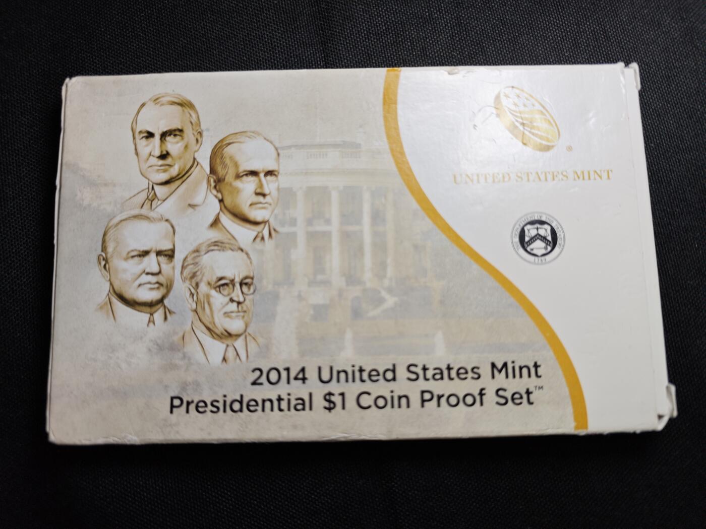 KK钱币收藏小铺   套币专场 2月预留时间 周末发货  美国1元总统精制纪念套币