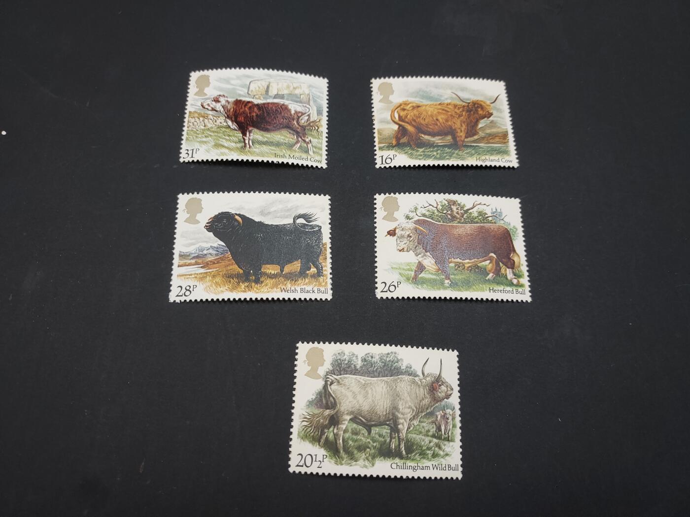 博彦收藏    3月25日 8点 外国邮票专场 英国邮票一套 全新