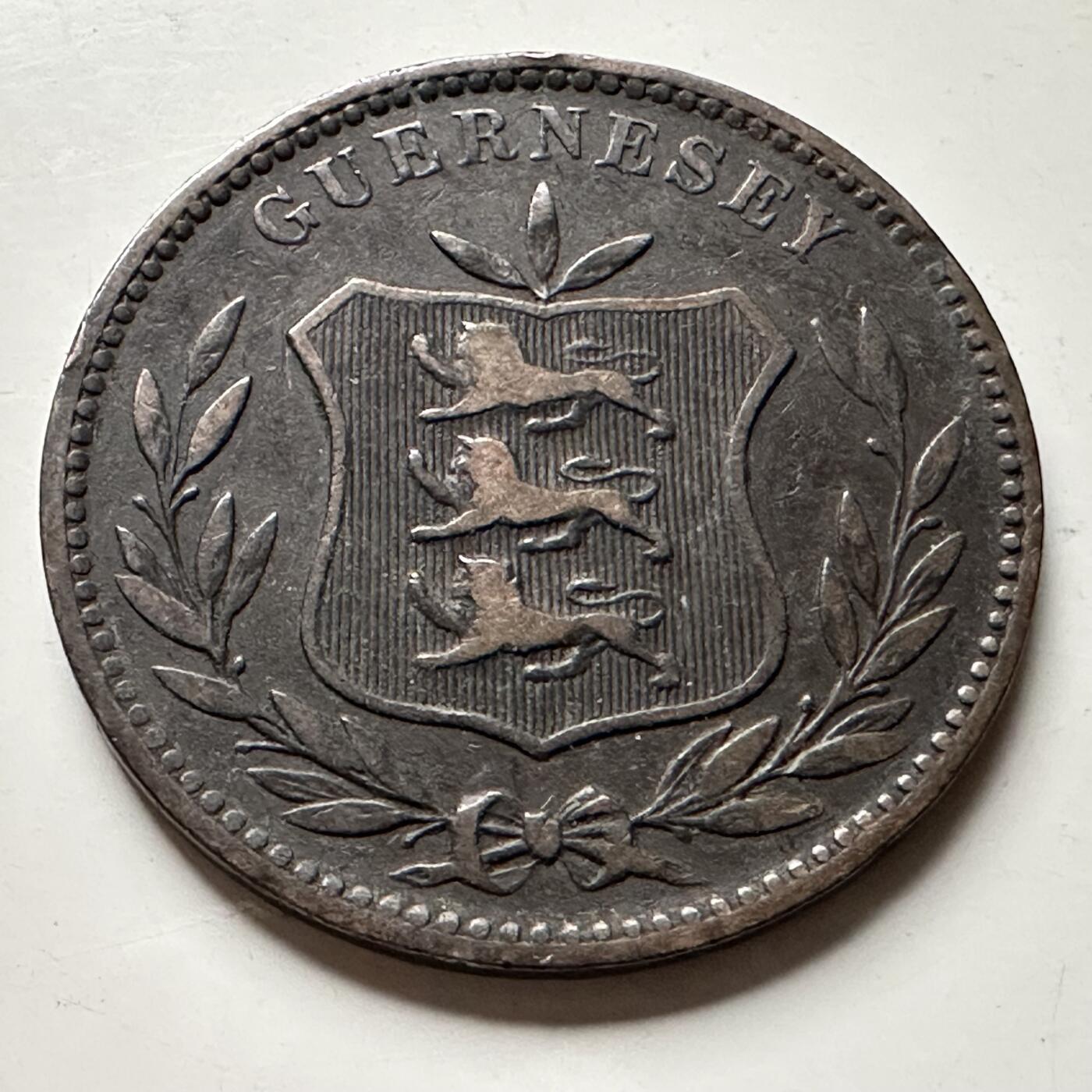 🌹外币初藏🌹🐯2026年第30场   每周二四六晚8️⃣点 接代拍 根西岛1889年8道布