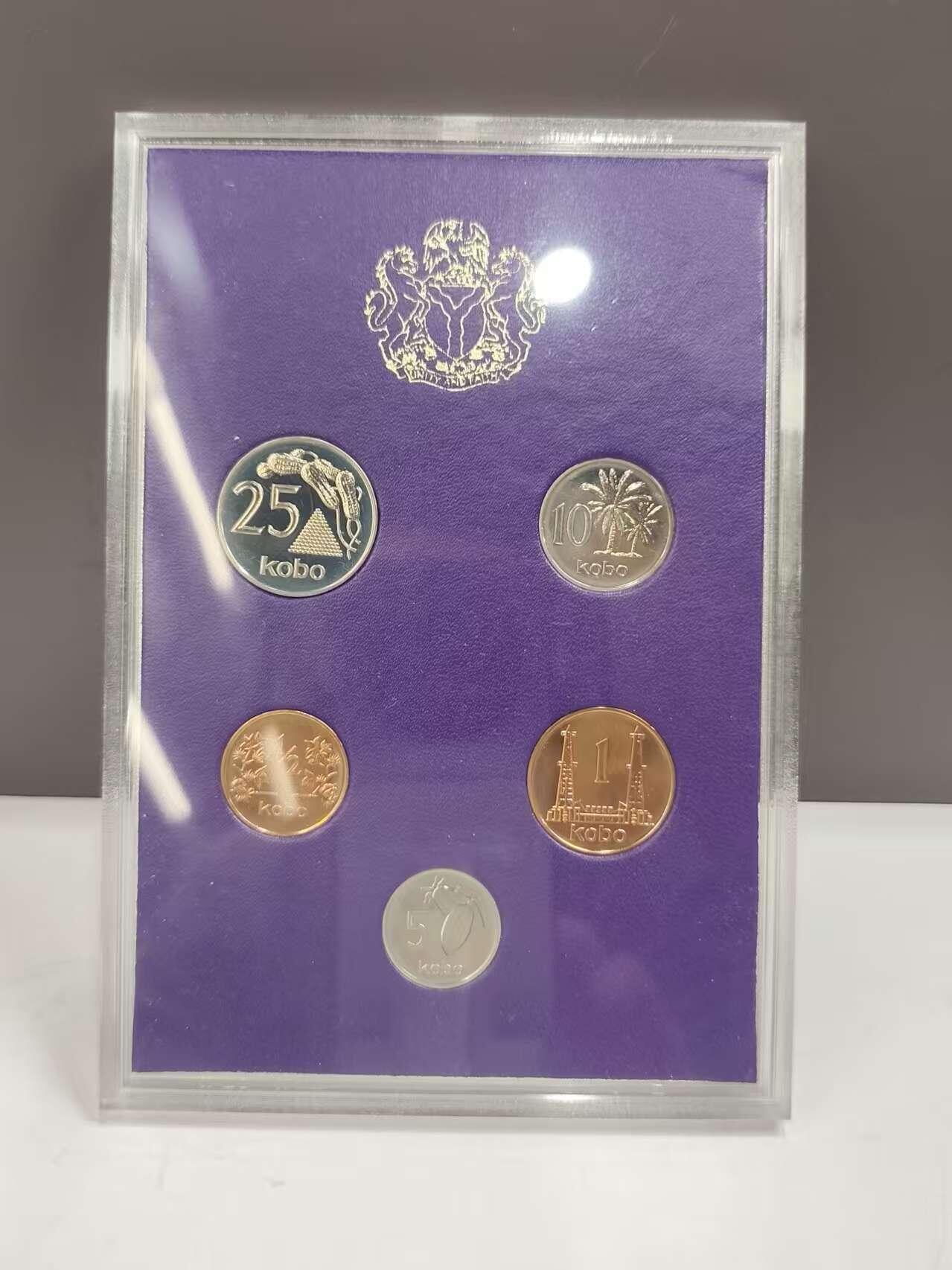 G&W世界散币，银币处理专场（第46场） 尼日利亚1973年5枚套