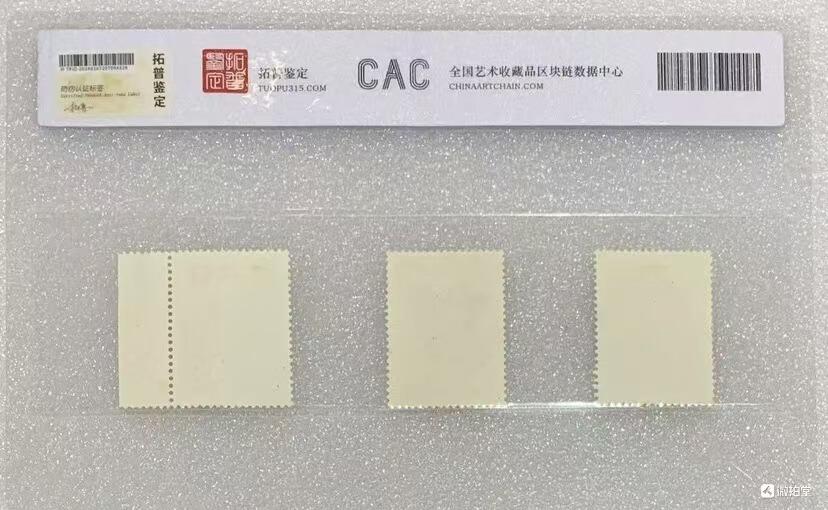 北京拓普1963年“金丝猴”盖销邮票1套3枚