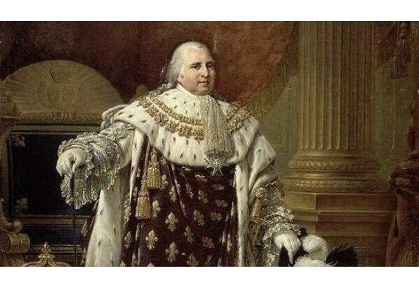 法国1824年 路易十八军装像高浮雕精制大合金章 50MM