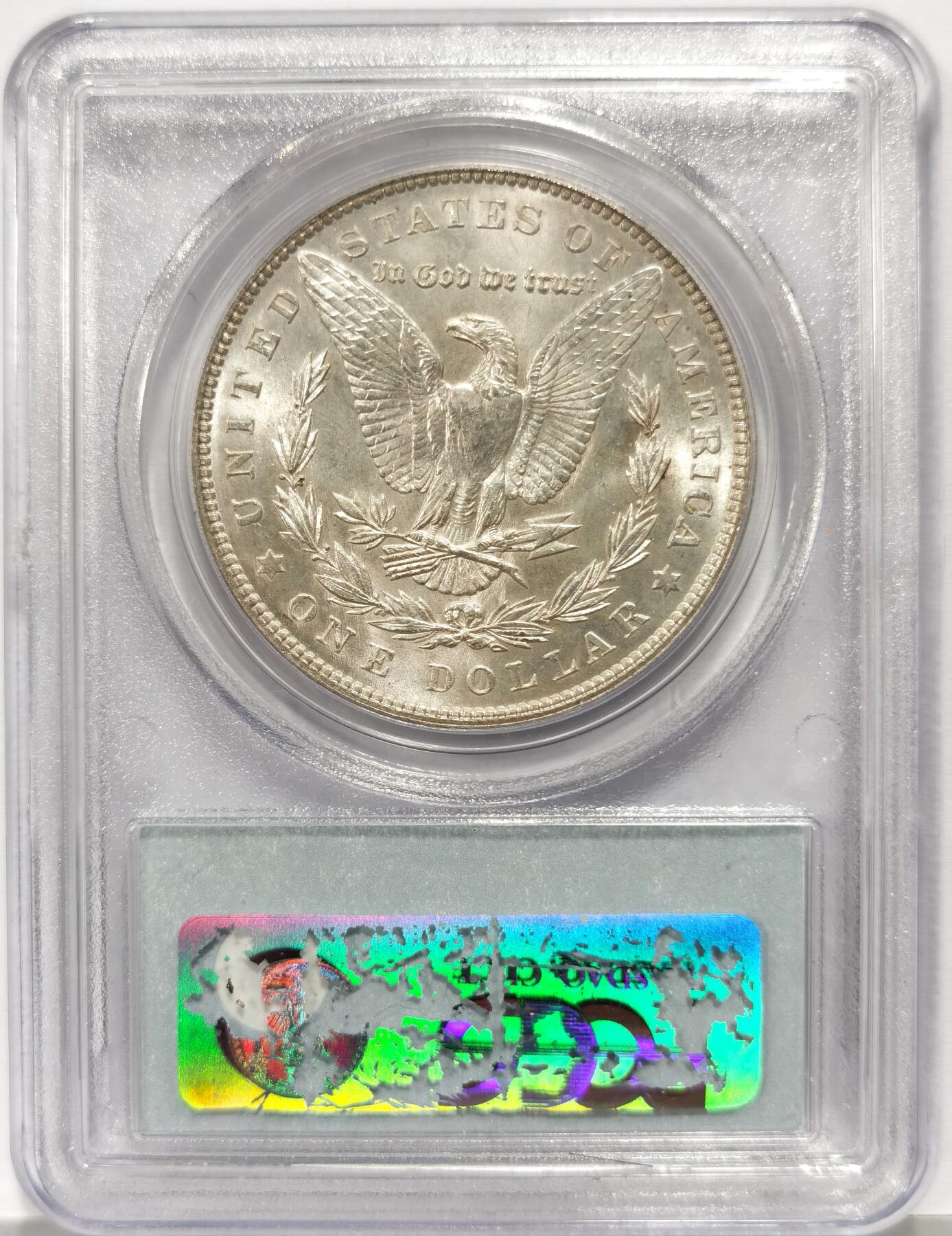 博洋堂世界钱币拍卖第165期（全场包邮） PCGS MS65 美国1903 摩根 稀有年份版别 打制深俊 底板完美