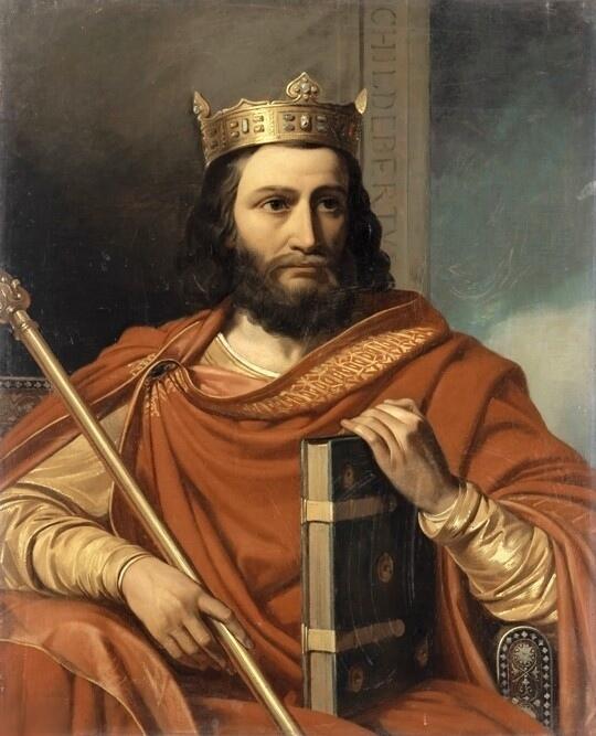 【俄甄集藏】2026年(049)03-18星期三 晚 19:30 全场包邮 法国1842年希尔德贝尔特一世夫妇头像纪念里昂市立医院成立1300周年银质代用币章，NGC MS65，五彩环彩，转光品相，法国19世纪著名雕刻家约瑟夫·丹泽尔(1805-1877)作品，顶级状态