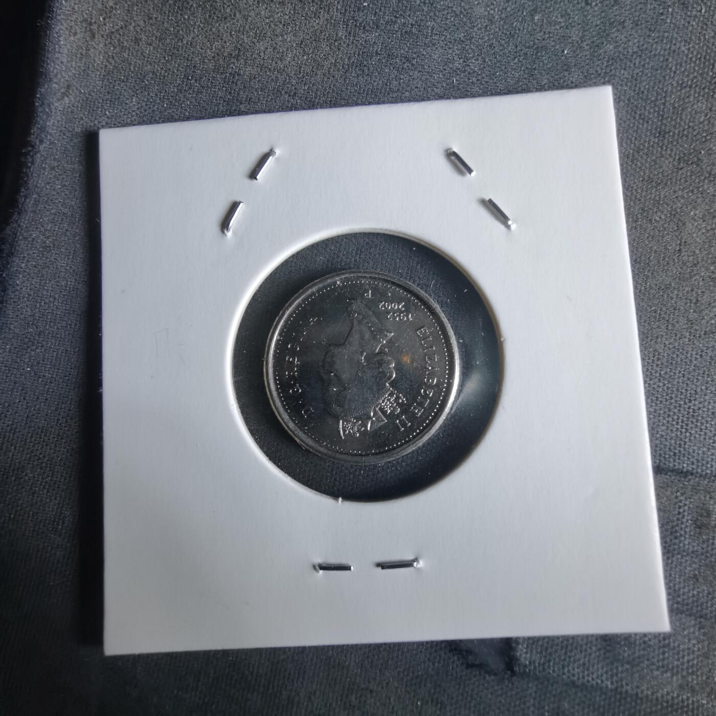 沼泽如烟--第1026场 加拿大2002年十分纪念币