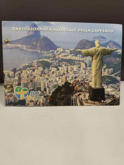 G&W世界散币，银币处理专场（第46场） - 梵蒂冈2013年2欧元 巴西里约热内卢第28届世界青年日 纪念