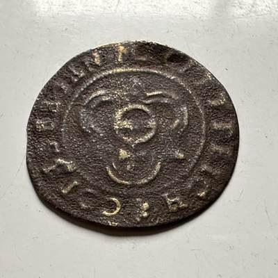 🌹外币初藏🌹🐯2026年第30场   每周二四六晚8️⃣点 接代拍 - 纽伦堡16世纪 计数令牌 十字玫瑰纹 20.5mm