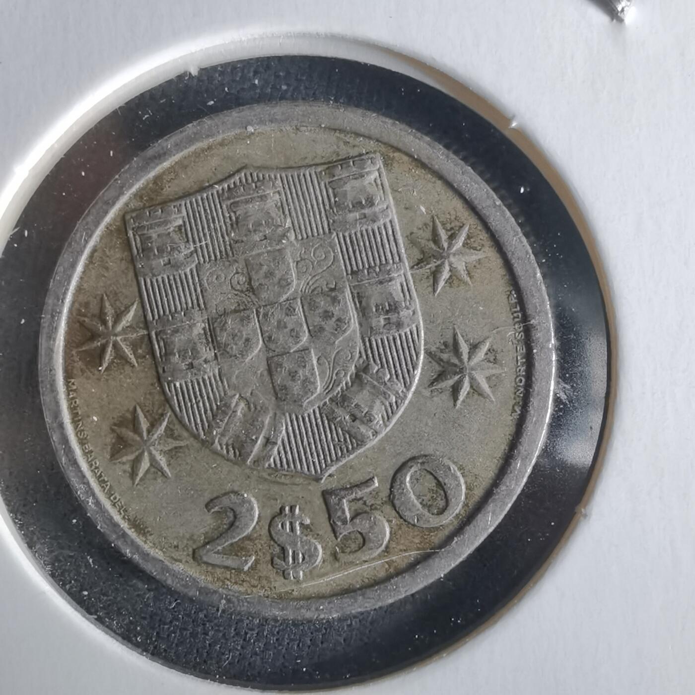 沼泽如烟--第1026场 葡萄牙1973年2.5埃斯库多