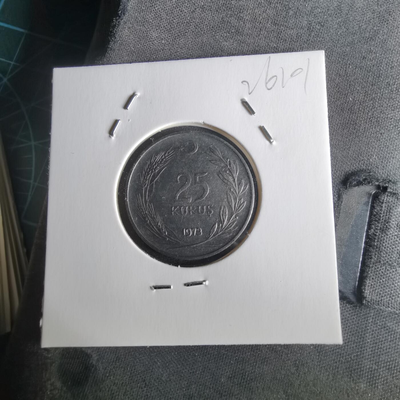 沼泽如烟--第1026场 土耳其1973年25库鲁