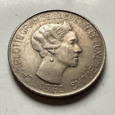 🌹外币初藏🌹🐯2026年第30场   每周二四六晚8️⃣点 接代拍 - 卢森堡1962年5法郎