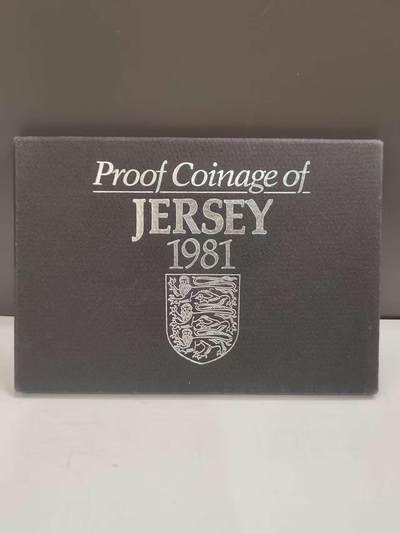 G&W世界散币，银币处理专场（第46场） - 泽西岛1981年7枚套