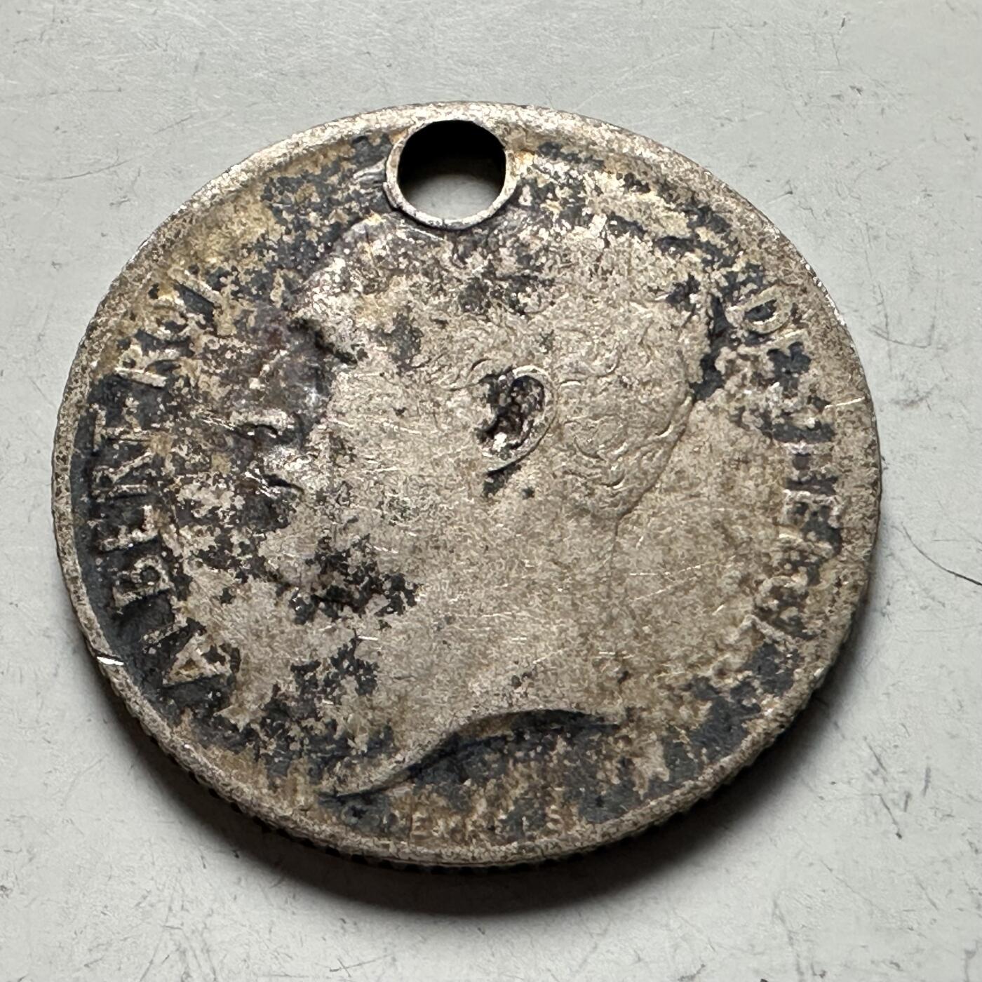 🌹外币初藏🌹🐯2026年第30场   每周二四六晚8️⃣点 接代拍 比利时19XX年 阿尔贝一世 50分 银币 83.5%银 3.5克 20毫米