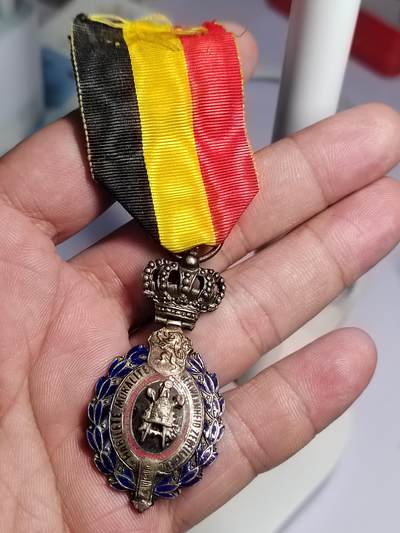 PCAI钱币  18-780  钱币证章邮票评级盒小专场 - 比利时奖章