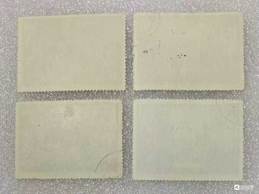 1957年“中国人民解放军建军30周年”盖销邮票1套4枚。