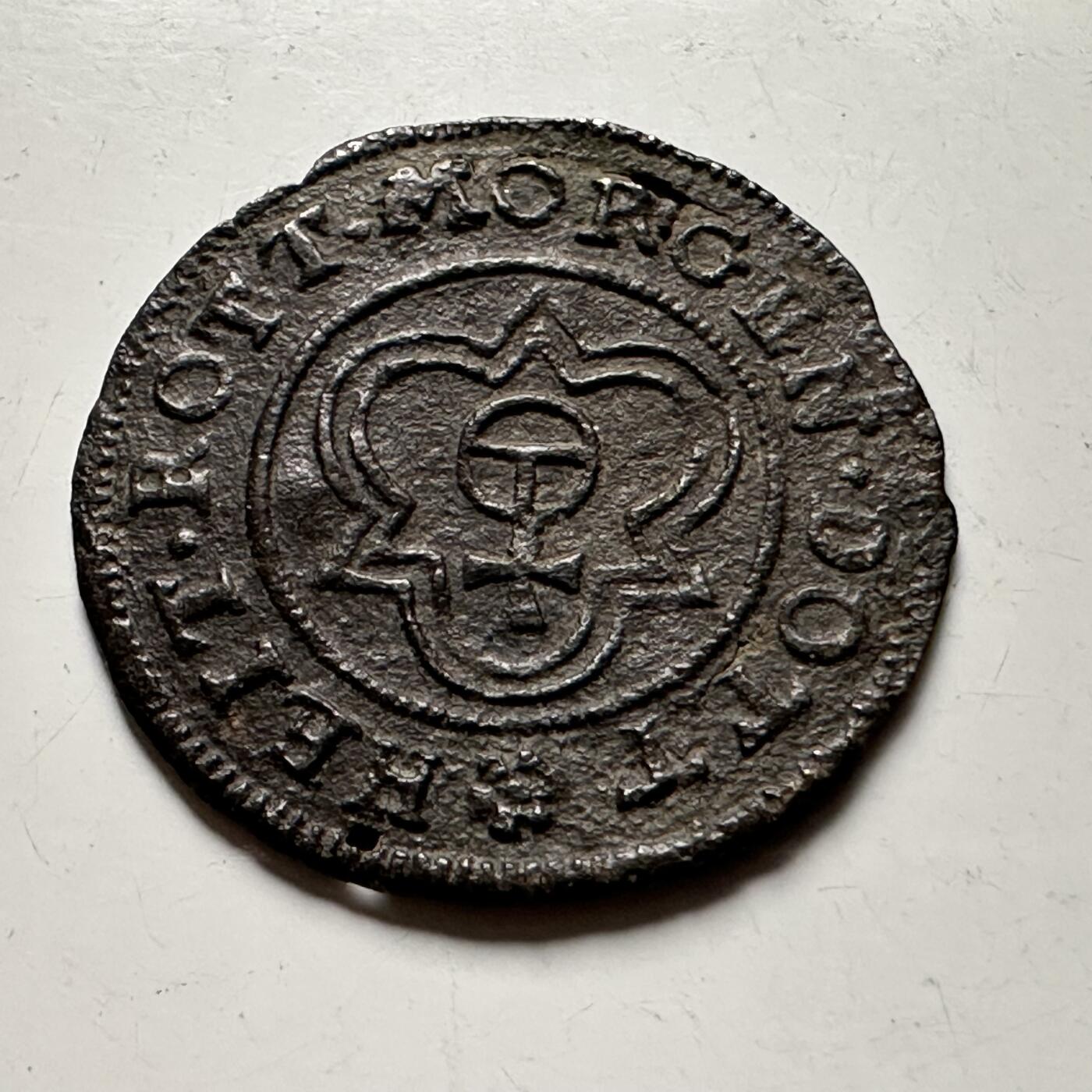 🌹外币初藏🌹🐯2026年第30场   每周二四六晚8️⃣点 接代拍 纽伦堡16世纪 计数令牌 十字玫瑰纹 21.5mm