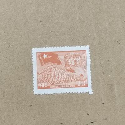 PCAI钱币  19-781  德国与中国邮票大展销小专场 - 建军二十二年