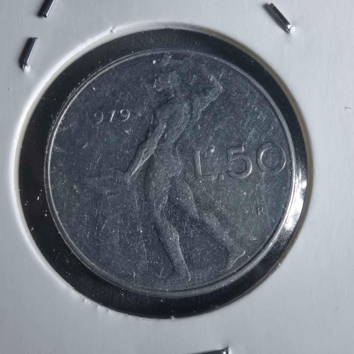 沼泽如烟--第1026场 意大利1979年50里拉