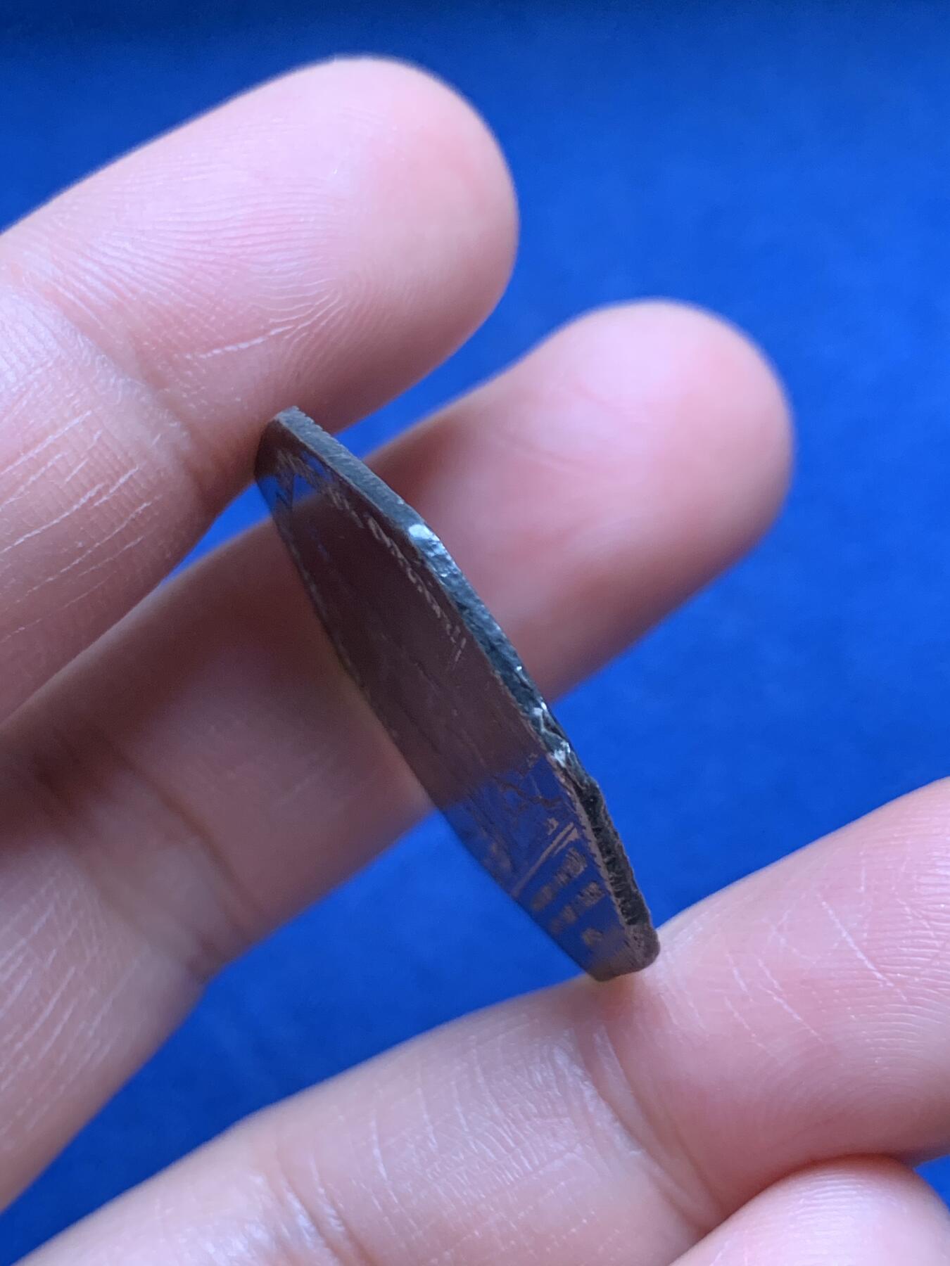 《竞宝斋》第472场 周日，周一，周二 3场连拍 （全场包邮）欢迎送拍 法国八角银质jeton，路易十五头像建筑木材专员，9.37g，30.7mm，早期无边铭