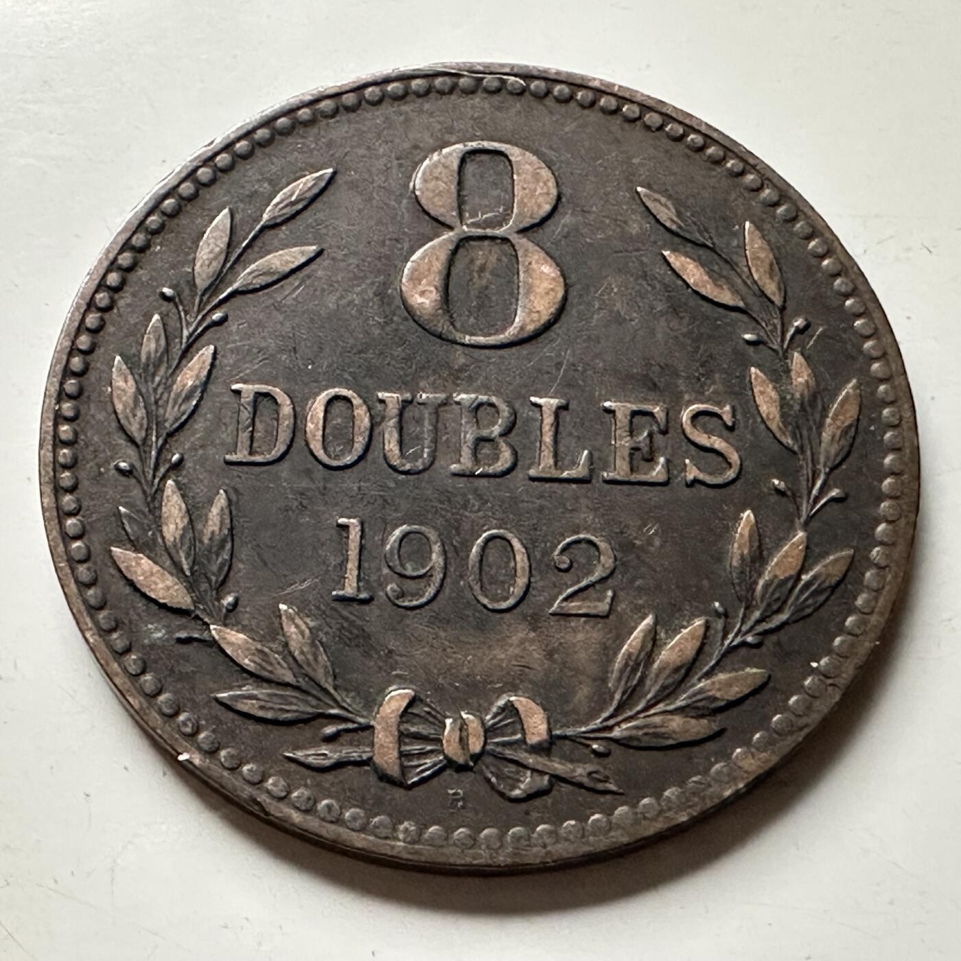 🌹外币初藏🌹🐯2026年第30场   每周二四六晚8️⃣点 接代拍 根西岛1902年8道布