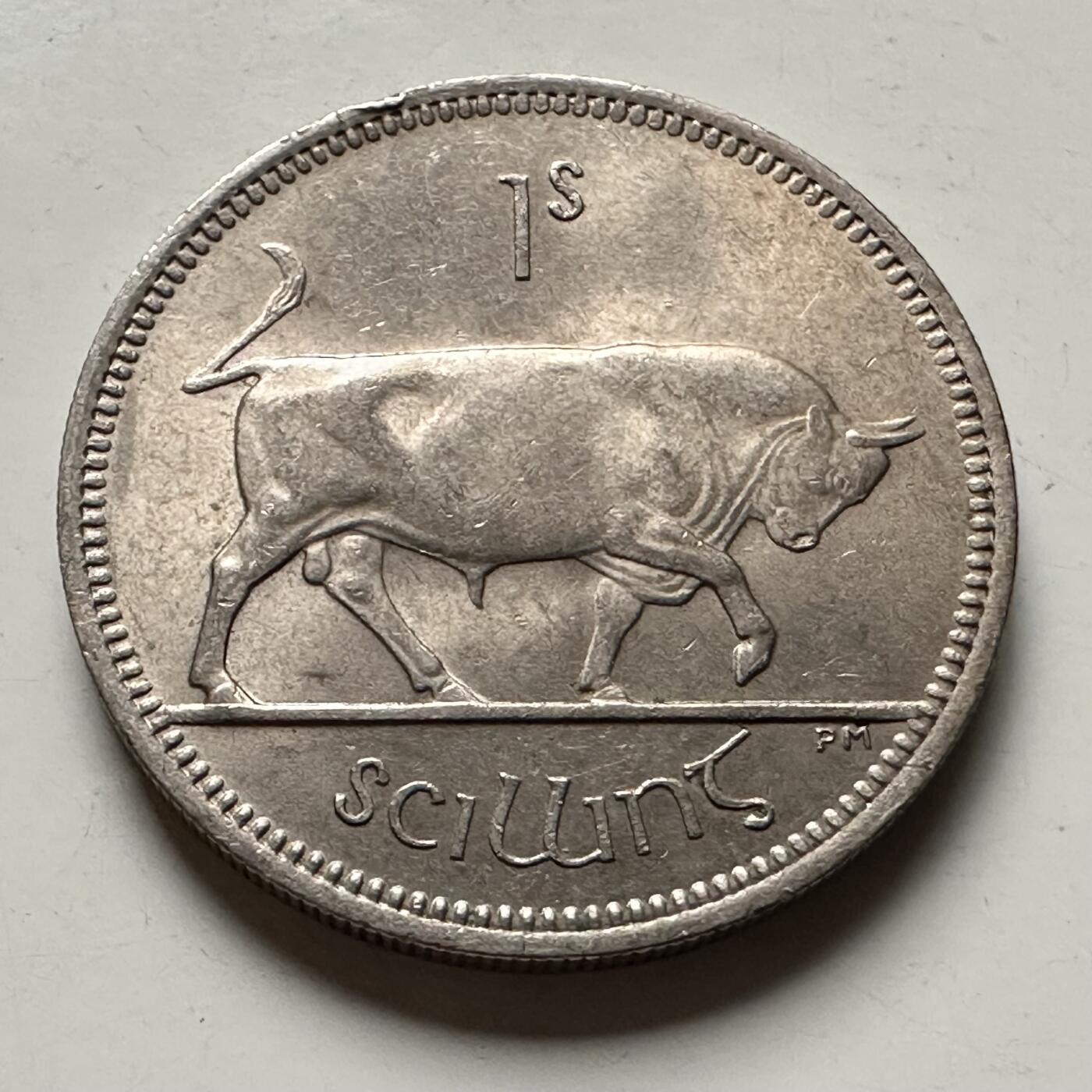 🌹外币初藏🌹🐯2026年第30场   每周二四六晚8️⃣点 接代拍 爱尔兰1966年一先令