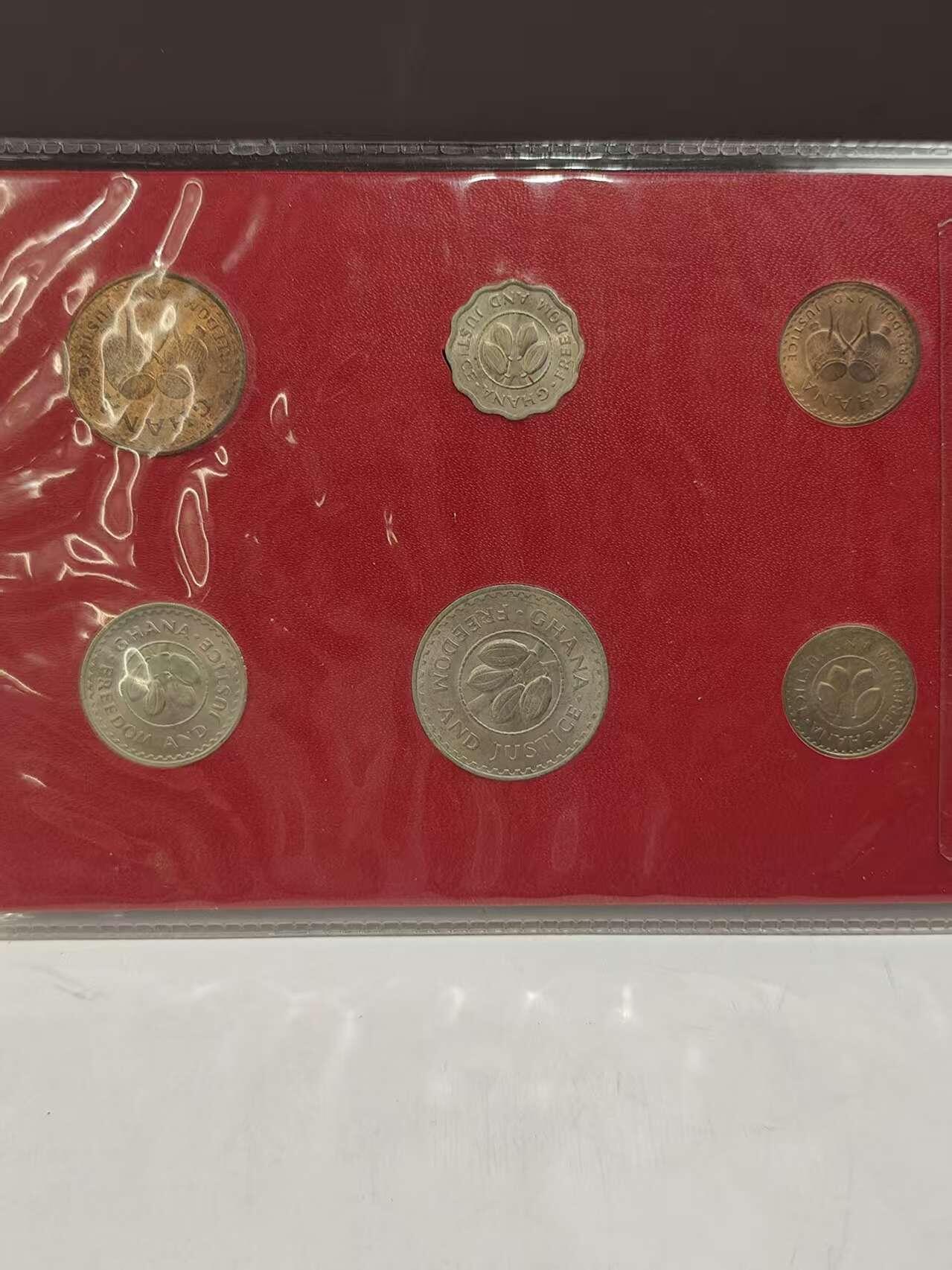 G&W世界散币，银币处理专场（第46场） 加纳1967-1975年6枚套