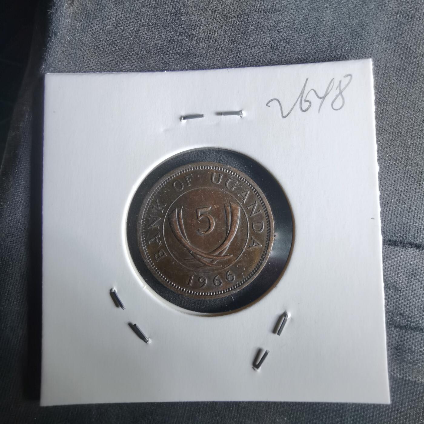 沼泽如烟--第1026场 乌干达1966年五分