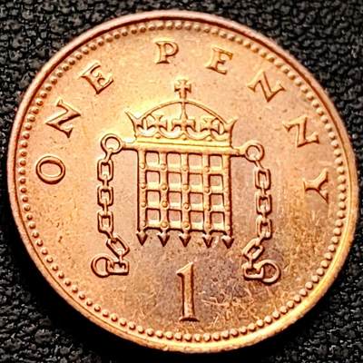 泉币菌-第212场-拍品多 请提前出价（工作最近较忙 发货不及时，望理解） - 英国2006年1便士紫铜币 威斯敏斯特宫徽章 20.3mm